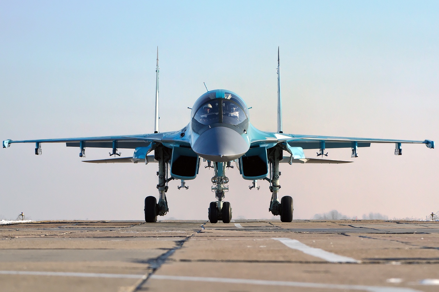 M&aacute;y bay chiến đấu Su-34 được gọi l&agrave; 