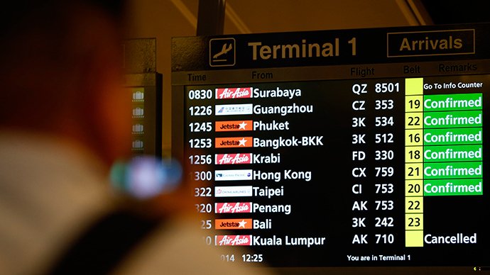 Nguồn tin Trung Quốc khẳng định đ&atilde; t&igrave;m thấy mảnh vỡ của m&aacute;y bay AirAisa mất t&iacute;ch