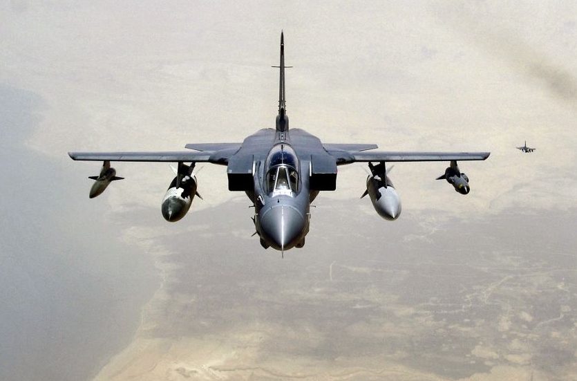 Mới đ&acirc;y, m&aacute;y bay n&eacute;m bom Tornado thuộc Kh&ocirc;ng qu&acirc;n Ho&agrave;ng gia Anh đ&atilde; tham gia kh&ocirc;ng k&iacute;ch IS tại Syria