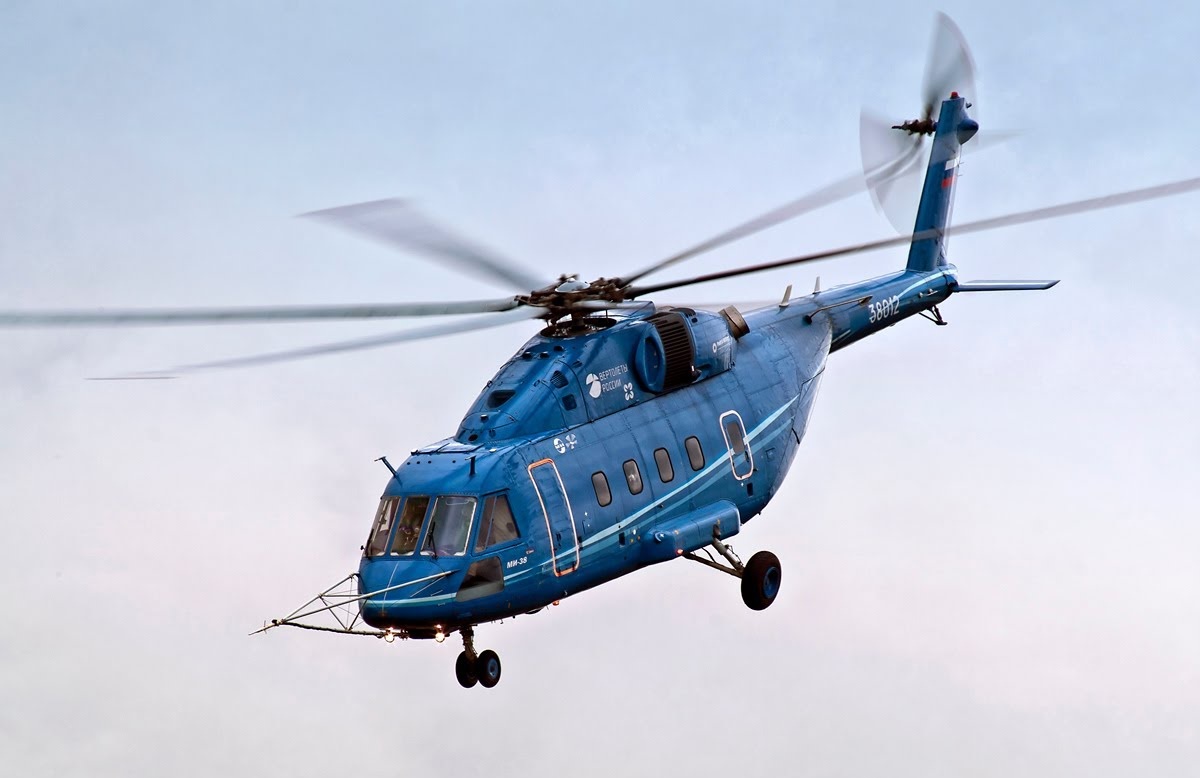 M&aacute;y bay trực thăng Mi-38 đ&atilde; từng lập được kh&ocirc;ng &iacute;t kỷ lục