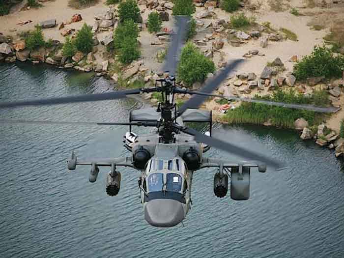 M&aacute;y trực thăng tấn c&ocirc;ng Ka-52 sở hữu nhiều trang thiết bị hiện đại 