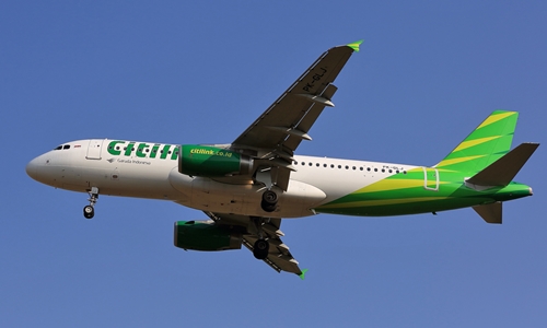 Chiếc m&aacute;y bay gặp nạn l&agrave; một m&aacute;y bay của h&atilde;ng h&agrave;ng kh&ocirc;ng gi&aacute; rẻ Citilink (Indonesia)