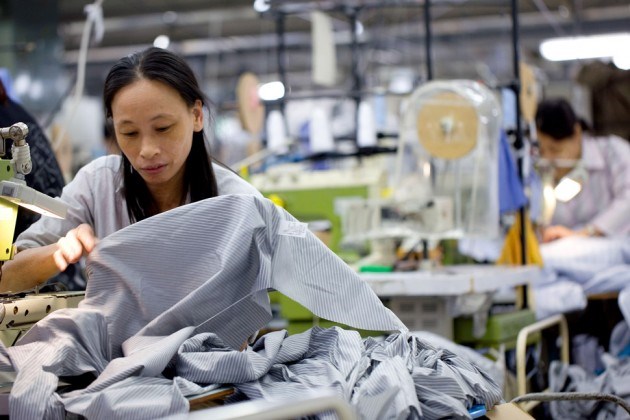 may mặc, trung quốc, giá nhân công, áo nam, TAL Group may mặc, trung quốc, giá nhân công, áo nam, TAL Group
