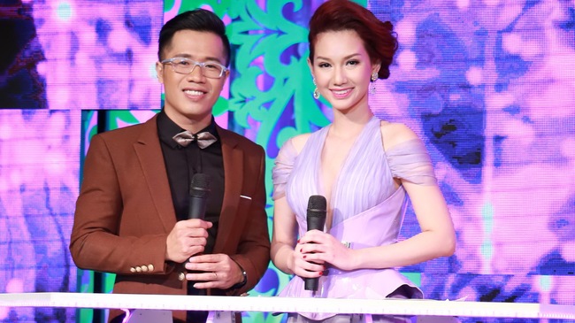 Song h&agrave;nh c&ugrave;ng Quỳnh Chi l&agrave; MC Quốc B&igrave;nh