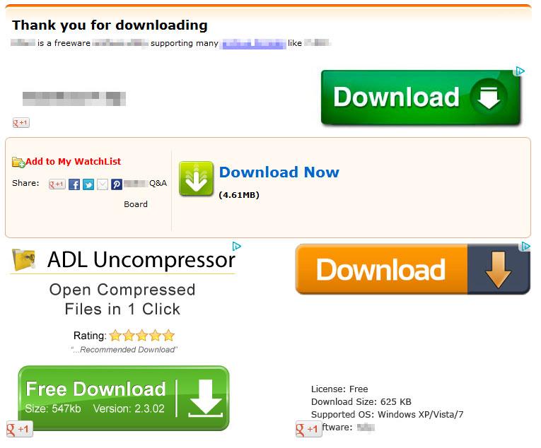C&aacute;ch nhận biết n&uacute;t Download giả mạo