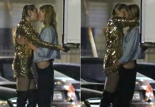 H&igrave;nh ảnh t&igrave;nh tứ của Miley Cyrus b&ecirc;n bạn g&aacute;i tối 30/6