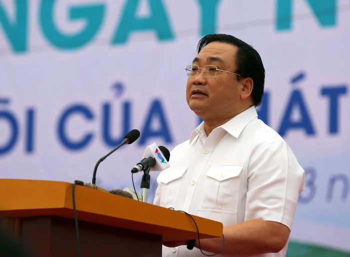 Ph&oacute; Thủ tướng Ho&agrave;ng Trung Hải: Nước l&agrave; nguồn t&agrave;i nguy&ecirc;n chiến lược