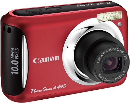Canon PowerShot A495 trang nh&atilde; ph&ugrave; hợp với nhu cầu mua m&aacute;y ảnh gi&aacute; dưới 2 triệu