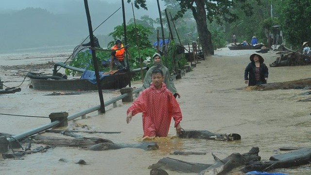 Mưa lũ miền Bắc