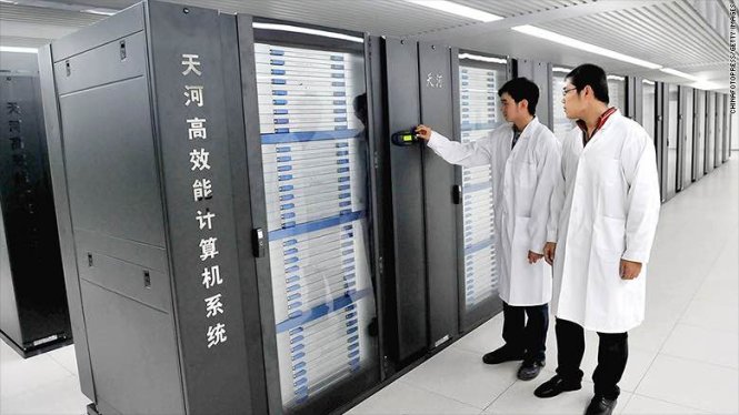 Siêu máy tính Thiên Hà 1 của Trung Quốc là siêu máy tính nhanh nhất thế giới hiện nay Siêu máy tính Thiên Hà 1 của Trung Quốc là siêu máy tính nhanh nhất thế giới hiện nay