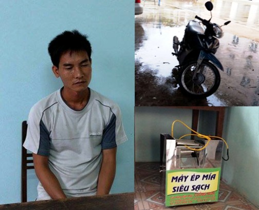 trộm xe m&aacute;y