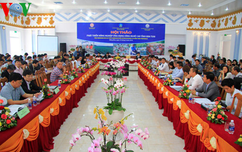 Hội thảo ph&aacute;t triển n&ocirc;ng nghiệp ở T&acirc;y Nguy&ecirc;n