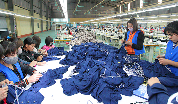 Năng suất 13Win18 cá cược thể thao kỹ thuật của ng&agrave;nh dệt may Việt Nam hiện đang đứng v&agrave;o top đầu của thế giới