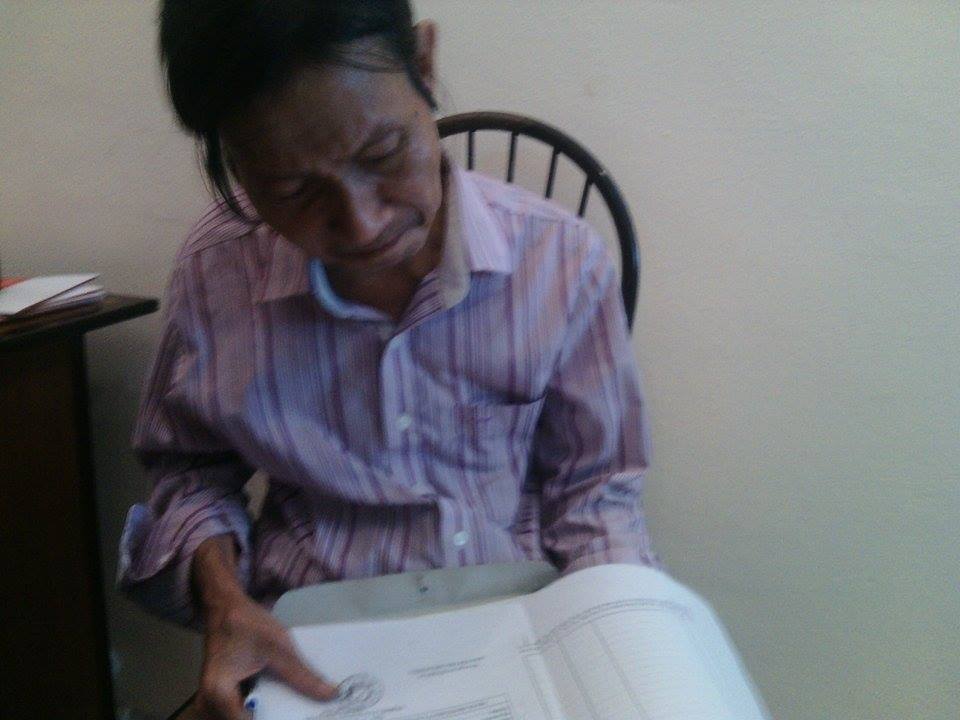 Một nạn nh&acirc;n của hoạt động cho vay t&iacute;n dụng đen tại H&agrave; Nội