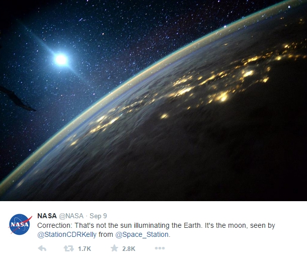 Sau đ&oacute;, Nasa đ&atilde; nhanh ch&oacute;ng sửa lại ch&uacute; th&iacute;ch cho bức ảnh