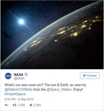 Nasa đ&atilde; kh&ocirc;ng may nhầm lẫn khi viết ch&uacute; th&iacute;ch cho bức ảnh tuyệt đẹp