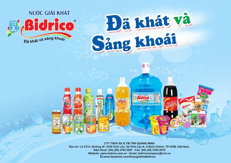 nước ngọt bidrico