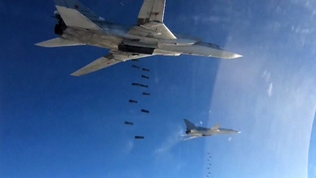 M&aacute;y bay Nga ti&ecirc;u diệt v&agrave;i thủ lĩnh khủng bố, dội bom 1.458 mục ti&ecirc;u tại Syria