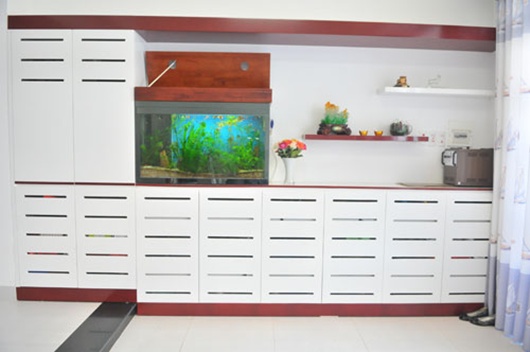Tủ để gi&agrave;y d&eacute;p gọn g&agrave;ng v&agrave; phong c&aacute;ch