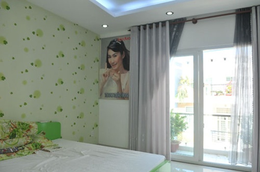 Ph&ograve;ng ngủ của vợ chồng MC Thanh Thảo