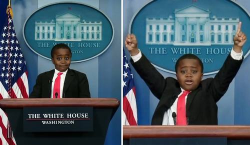 Phi&ecirc;n bản nh&iacute; của Obama xuất hiện trong ng&agrave;y C&aacute; th&aacute;ng Tư năm 2013