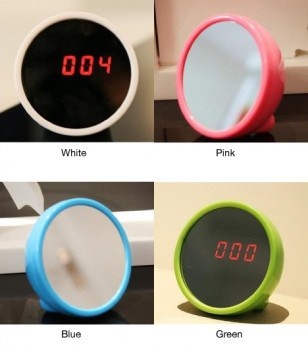 Chiếc đồng hồ gương soi độc đáo Chiếc đồng hồ gương soi độc đáo