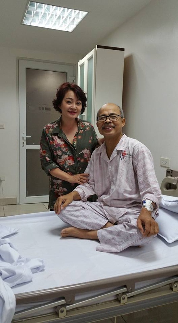 Nghệ sĩ H&aacute;n Văn T&igrave;nh phải nhập viện trở lại