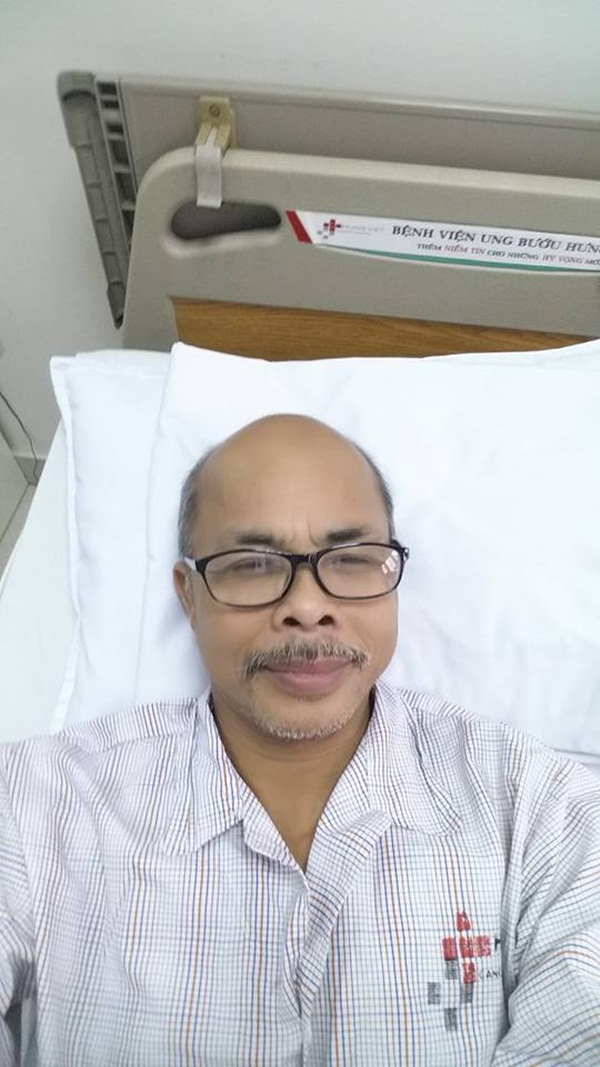 Nghệ sĩ H&aacute;n Văn T&igrave;nh phải nhập viện trở lại