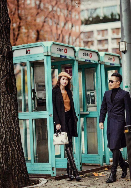 Ngọc Trinh c&ocirc;ng khai &lsquo;hẹn h&ograve;&rsquo; &ocirc;ng bầu Vũ Khắc Tiệp tại Seoul