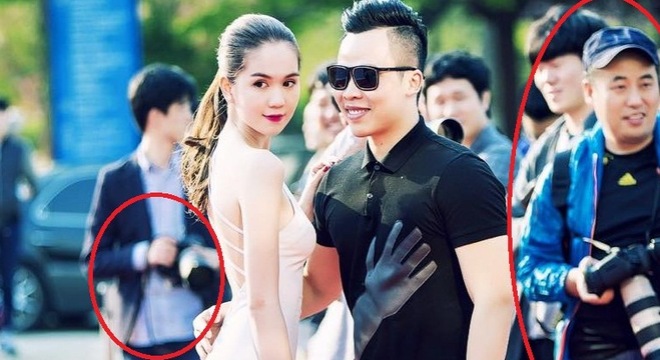 Ngọc Trinh bị truyền th&ocirc;ng H&agrave;n 'bơ' tr&ecirc;n thảm đỏ