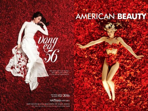 Poster phim tiền tỷ của Ngọc Trinh c&oacute; nhiều điểm tương đồng với phim Hollywood