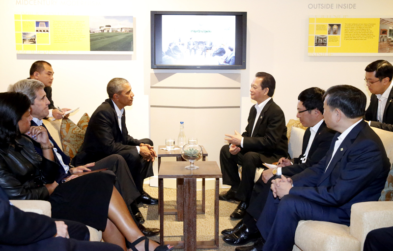 Thủ tướng Nguyễn Tấn Dũng hội kiến Tổng thống Barack Obama