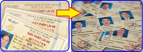 H&agrave; Nội: Từ 4/7, đổi giấy ph&eacute;p l&aacute;i xe nhựa tại cơ quan