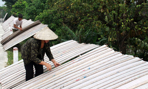 Nh&atilde;n hiệu tập thể b&aacute;nh đa nem l&agrave;ng Chều rộng đường ra thế giới