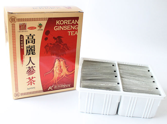 Korean ginseng Tea Korea kh&ocirc;ng r&otilde; nguồn gốc bị đưa v&agrave;o &lsquo;tầm ngắm&rsquo;