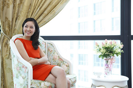 Ng&ocirc;i nh&agrave; hạnh ph&uacute;c của &Aacute; hậu Thụy V&acirc;n