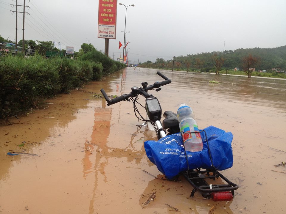 Ngập lụt ở quảng ninh 