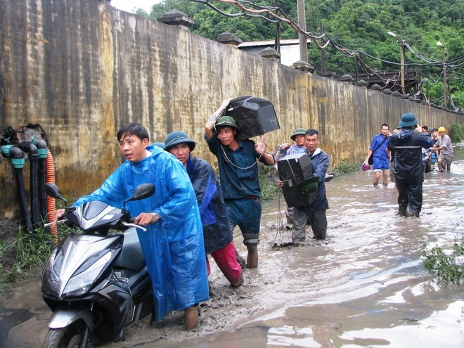 mưa lũ ở quảng ninh