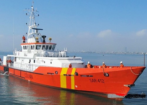 Trung t&acirc;m phối hợp t&igrave;m kiếm cứu nạn h&agrave;ng hải Việt Nam kịp thời cứu nạn th&agrave;nh c&ocirc;ng 31 ngư d&acirc;n