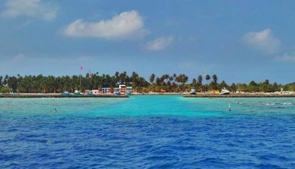 Đảo Kuda Huvadhoo, nơi người d&acirc;n n&oacute;i đ&atilde; nh&igrave;n thấy MH370 s&aacute;ng 8/3/2014