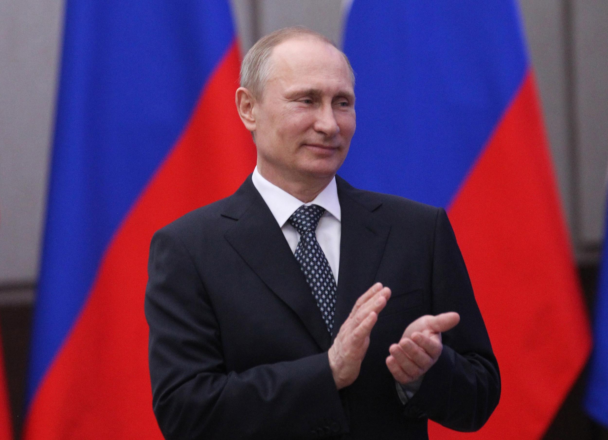 Người quyền lực nhất thế giới l&agrave; Tổng thống Nga Putin