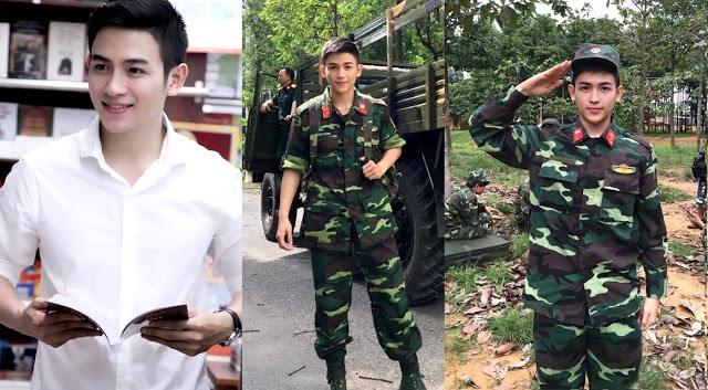 Tiếp tới là Soái ca quân nhân Nguyễn Hải Dương, người cùng tham gia đóng phim với Võ Cảnh Tiếp tới là Soái ca quân nhân Nguyễn Hải Dương, người cùng tham gia đóng phim với Võ Cảnh