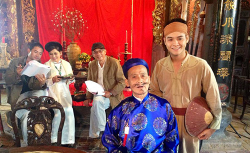 NSƯT Phạm Bằng đóng hài Tết 2014 ở tuổi 84