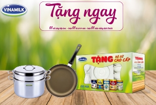 Qu&agrave; tặng th&aacute;ng 11 hấp dẫn từ sữa bột Vinamilk