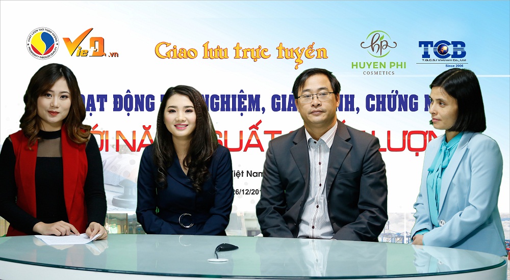  C&aacute;c kh&aacute;ch mời tham gia chương tr&igrave;nh giao lưu trực tuyến trả lời trực tiếp c&aacute;c c&acirc;u hỏi của PV Chất lượng Việt Nam.