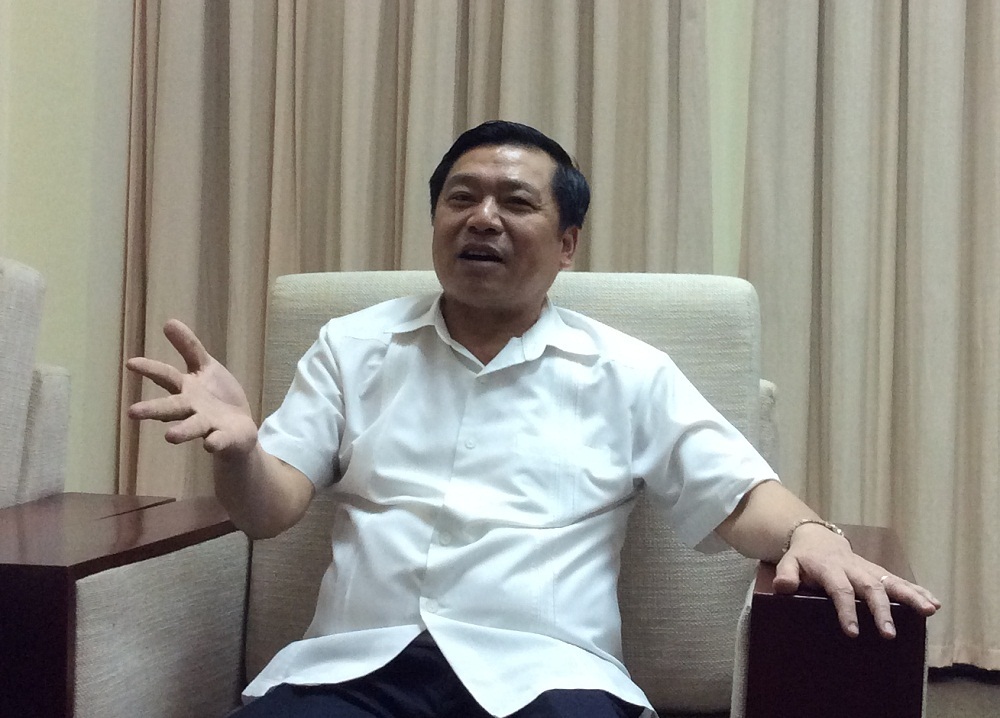 T&acirc;n B&iacute; thư Tỉnh ủy Cao Bằng Lại Xu&acirc;n M&ocirc;n. Ảnh: NN