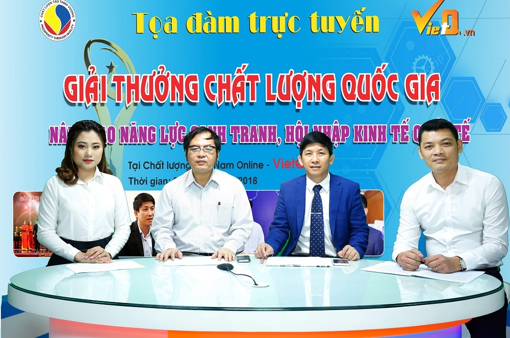 C&aacute;c kh&aacute;ch mời tham gia chương tr&igrave;nh Tọa đ&agrave;m trực tiếp do Chất lượng Việt Nam tổ chức