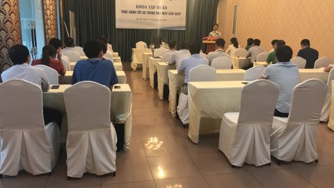 Một kh&oacute;a tập huấn do Bộ C&ocirc;ng Thương tổ chức. Ảnh NSCL - BCT
