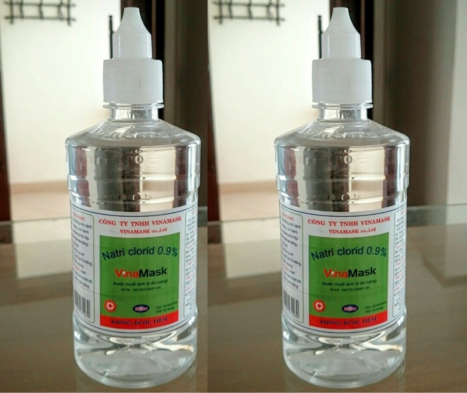 Cục Quản l&yacute; Dược đ&igrave;nh chỉ lưu h&agrave;nh v&agrave; thu hồi Nước muối sinh l&yacute; đa năng Natri Cloride của C&ocirc;ng ty TNHH Vinamask.