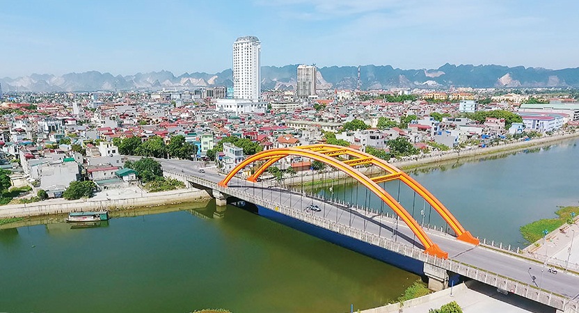 Một g&oacute;c Th&agrave;nh phố Phủ L&yacute; - tỉnh H&agrave; Nam h&ocirc;m nay. Ảnh TL